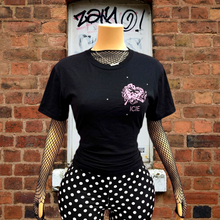 Diamond Drip 420 Crop Tee